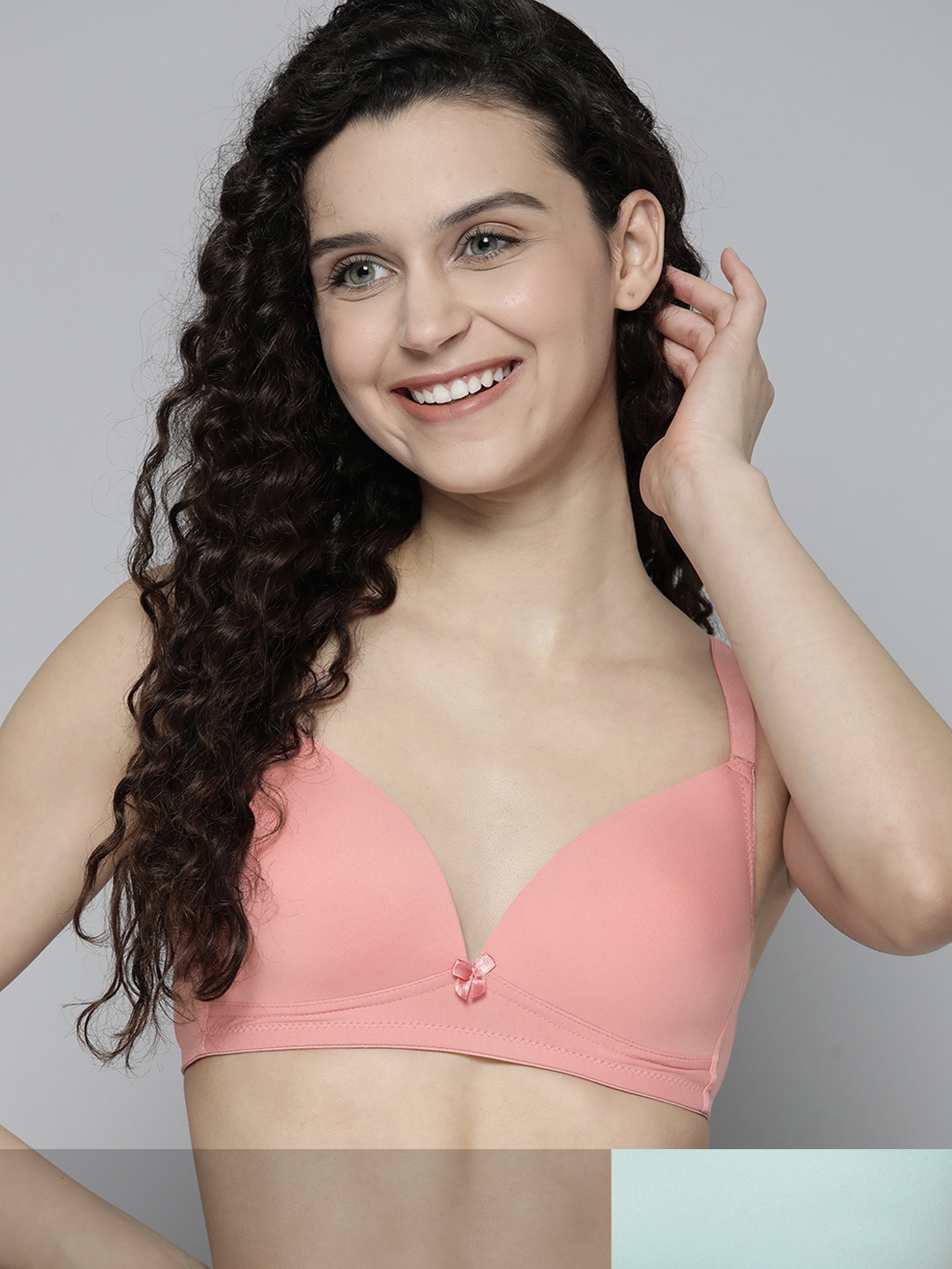 

Mast & Harbour Pack of 2 Lightly Padded Bra, Pink