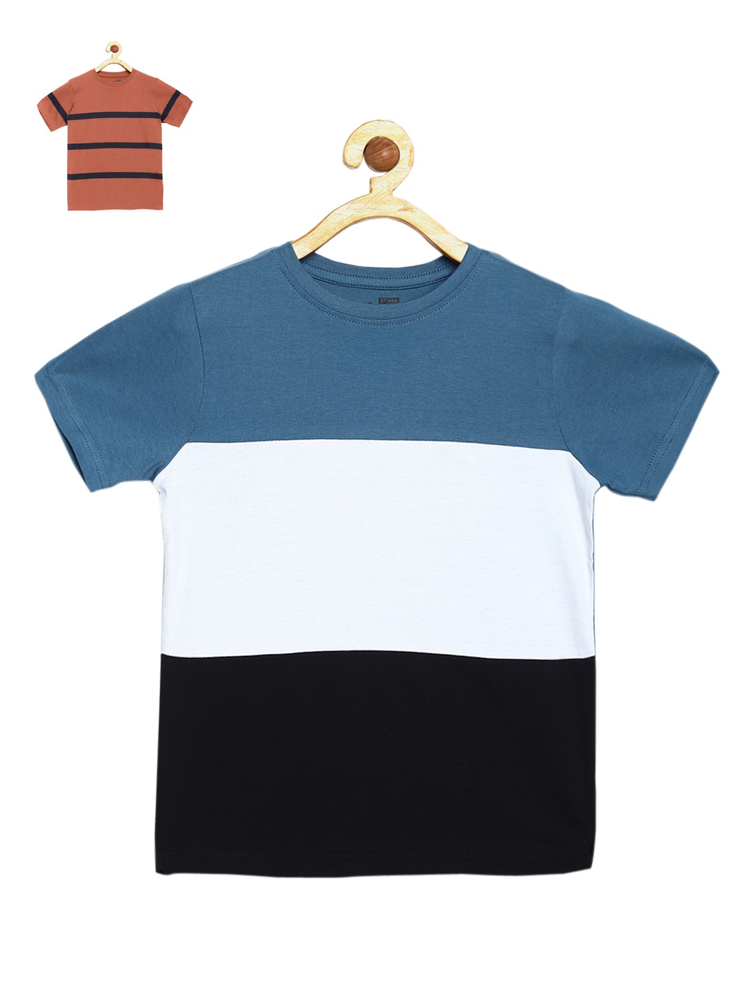 

DILLINGER Boys Pack of 2 Printed Cotton T -Shirt, Multi