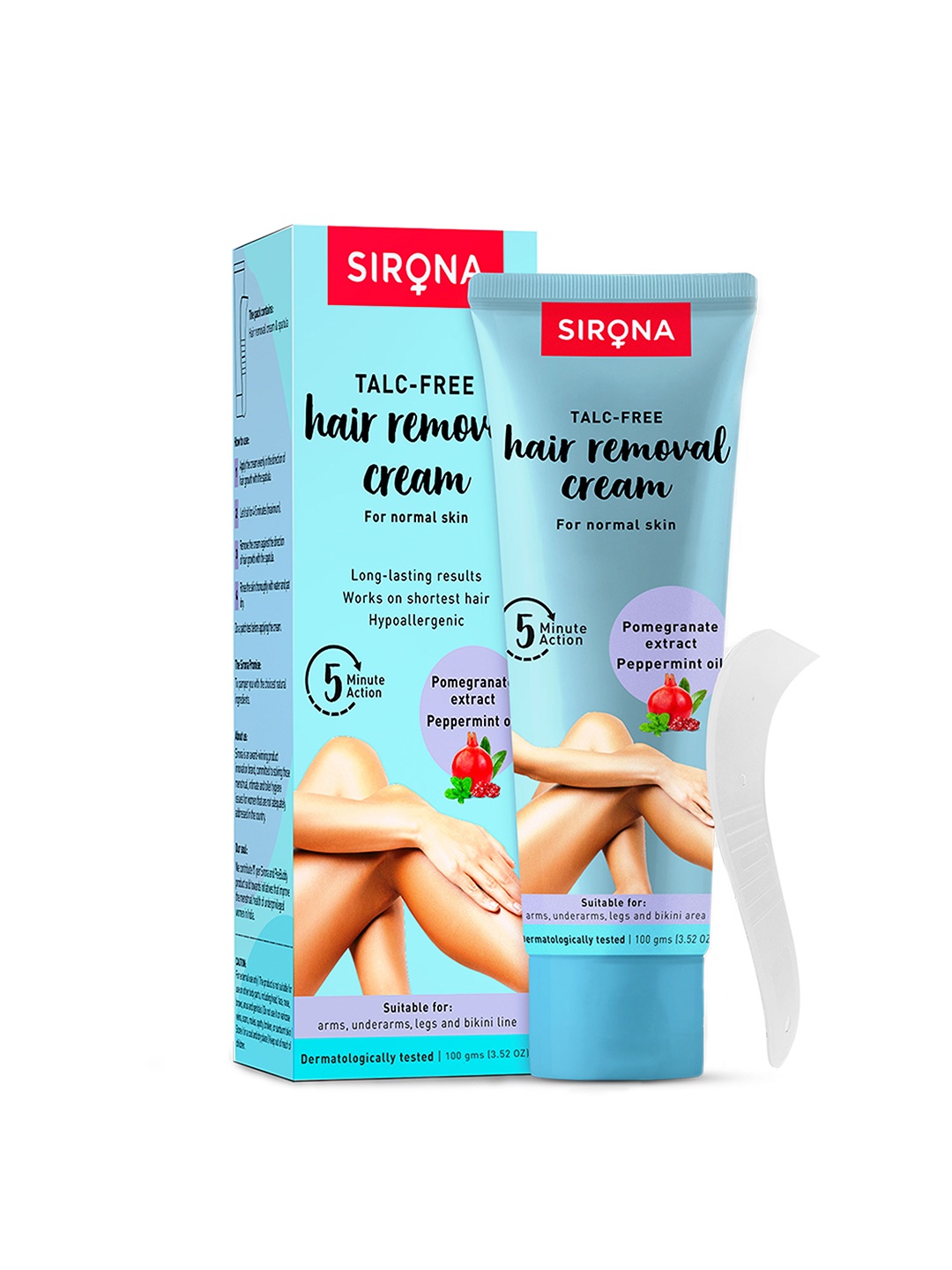 

Sirona Unisex Hair Removal Cream 100 gm, White