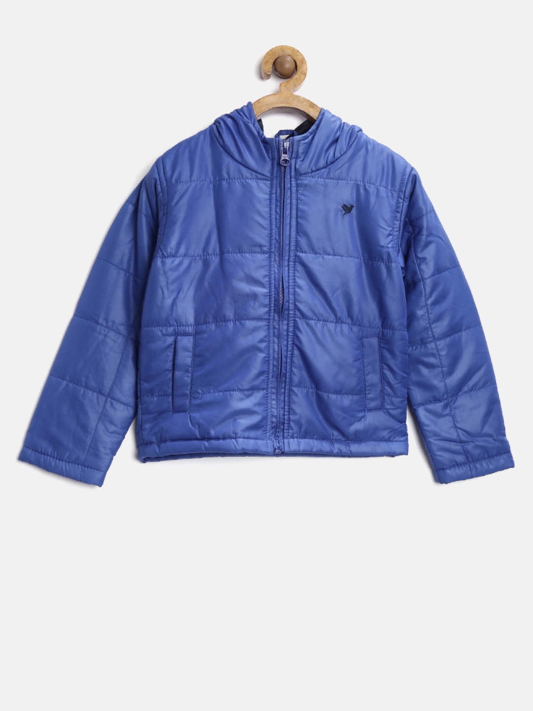 

612 league Boys Blue Hooded Jacket