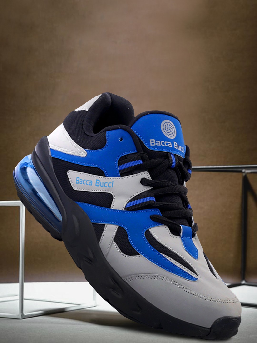 

bacca bucci Men Blue Training or Gym Non-Marking Shoes