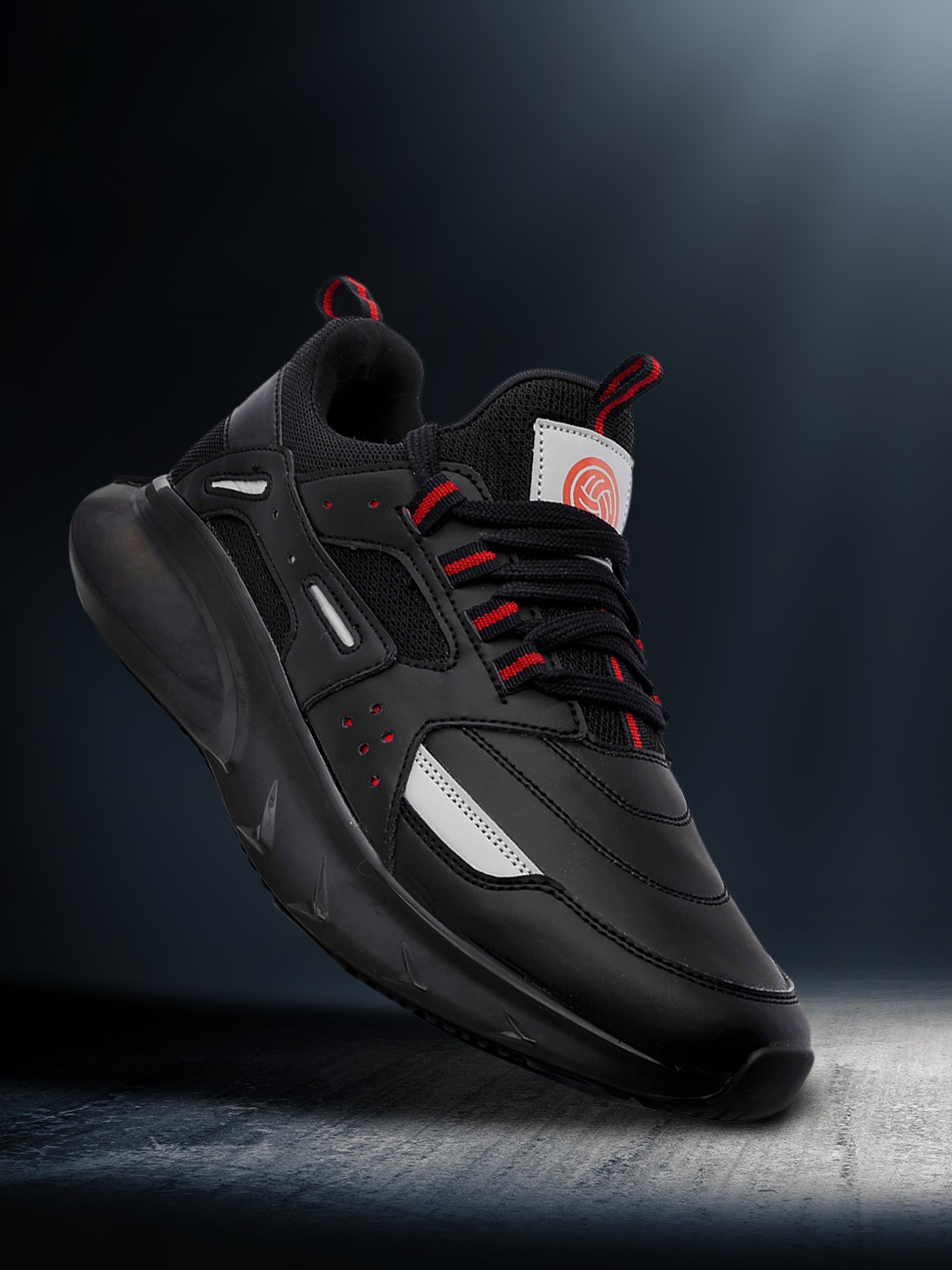 

bacca bucci Men Black Walking Non-Marking Shoes