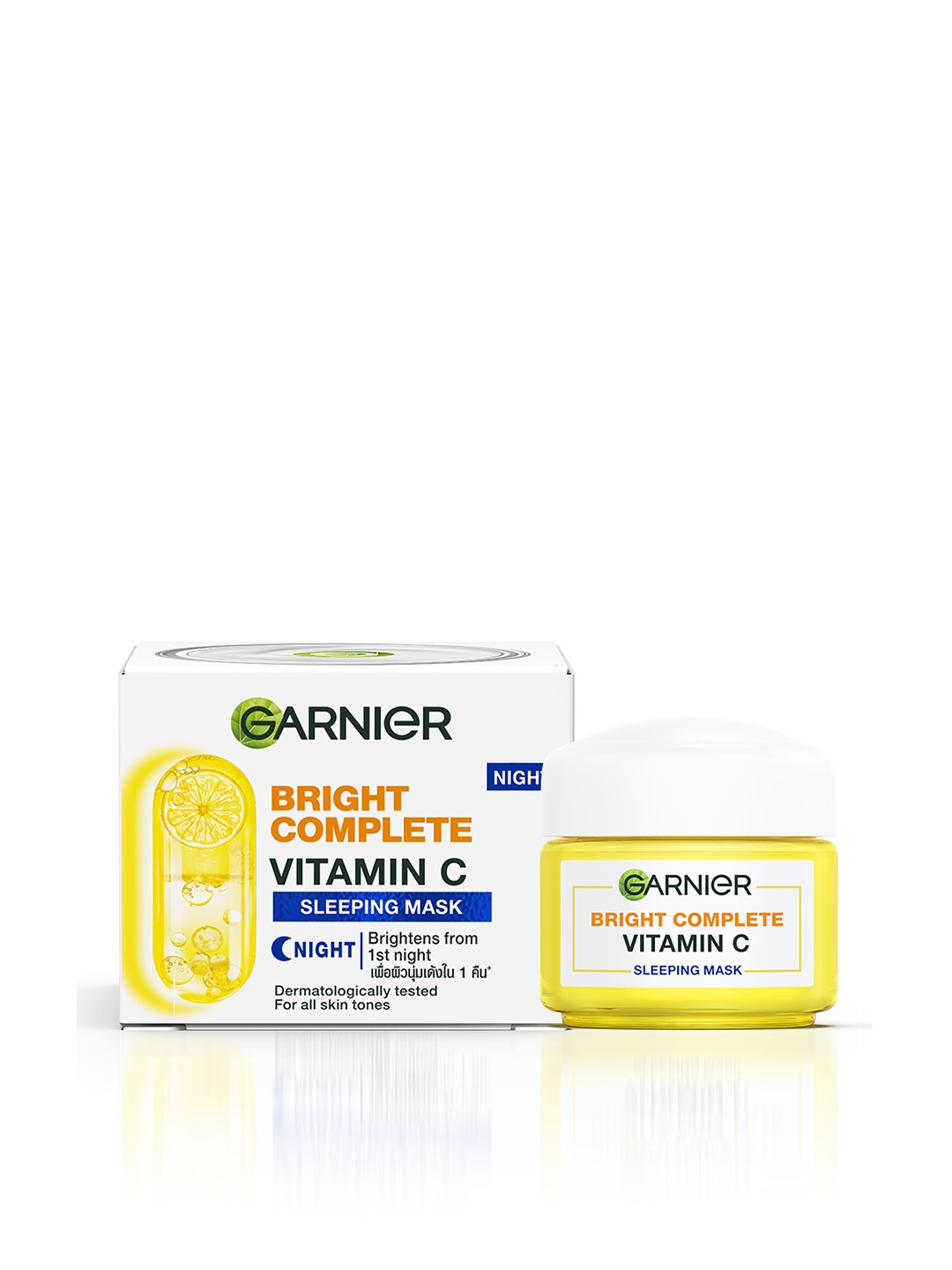 

Garnier Skin Naturals Vitamin C Yoghurt Night Cream for Dark Spots - 40 g, White
