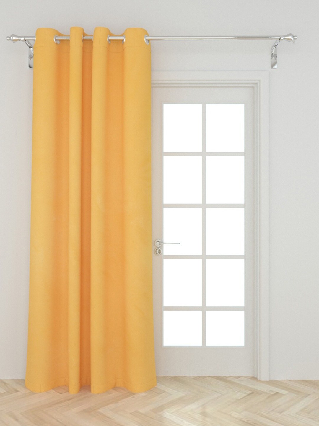 

Home Centre Yellow Door Curtain
