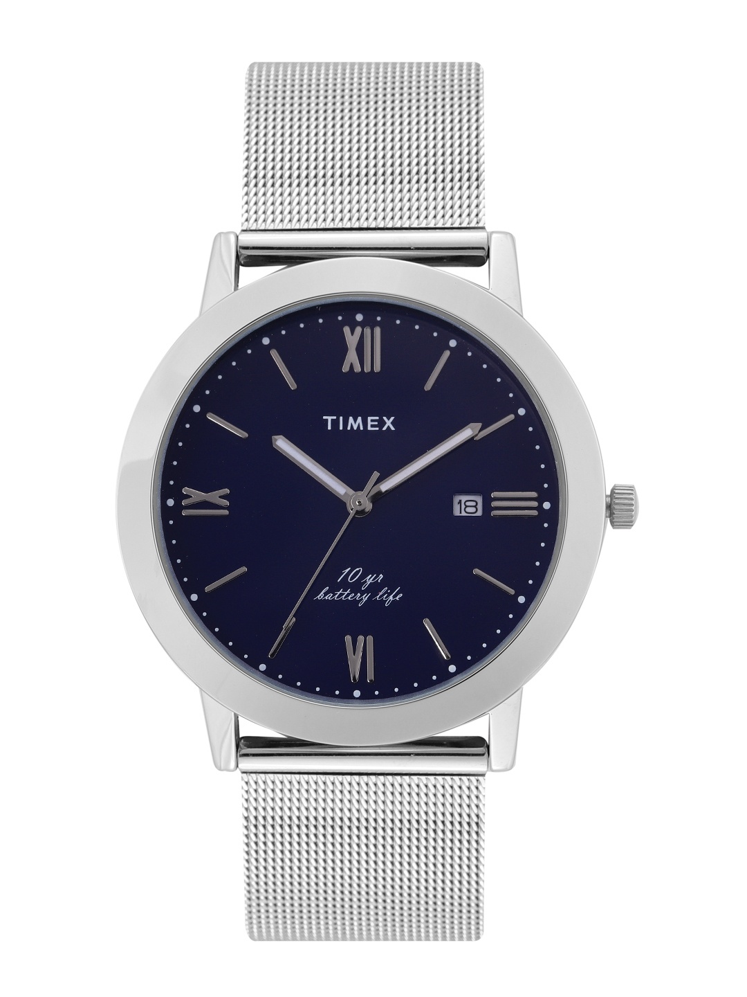 

Timex Men Blue Analogue Watch - TWEG17808, Navy blue