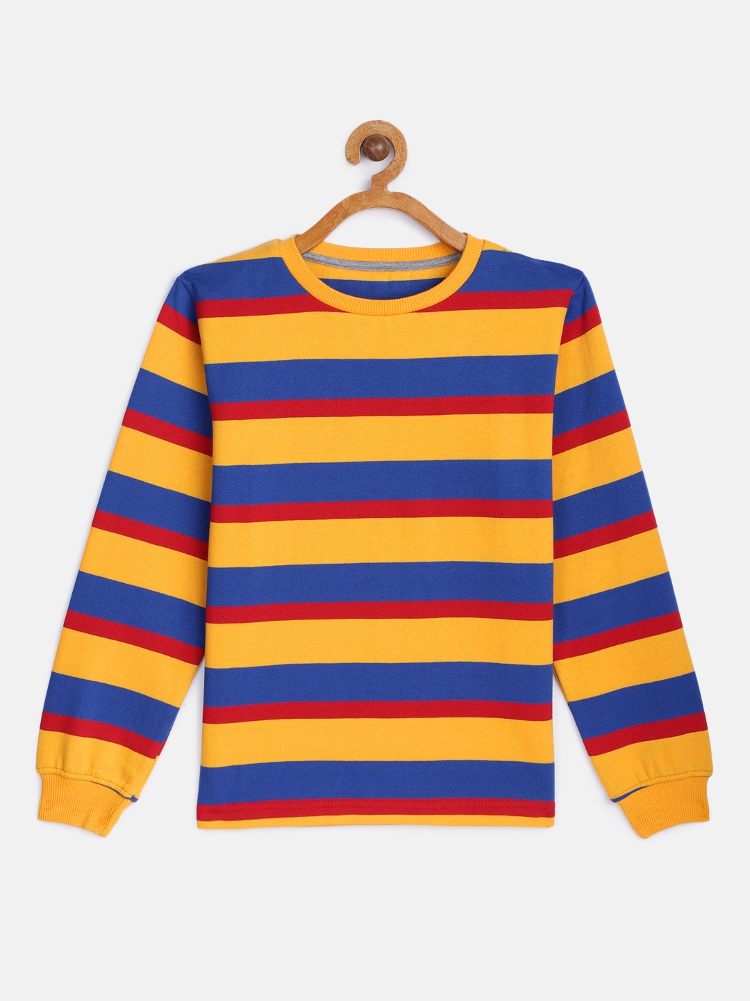 

HERE&NOW Boys Multicoloured Striped Sweatshirt, Multi