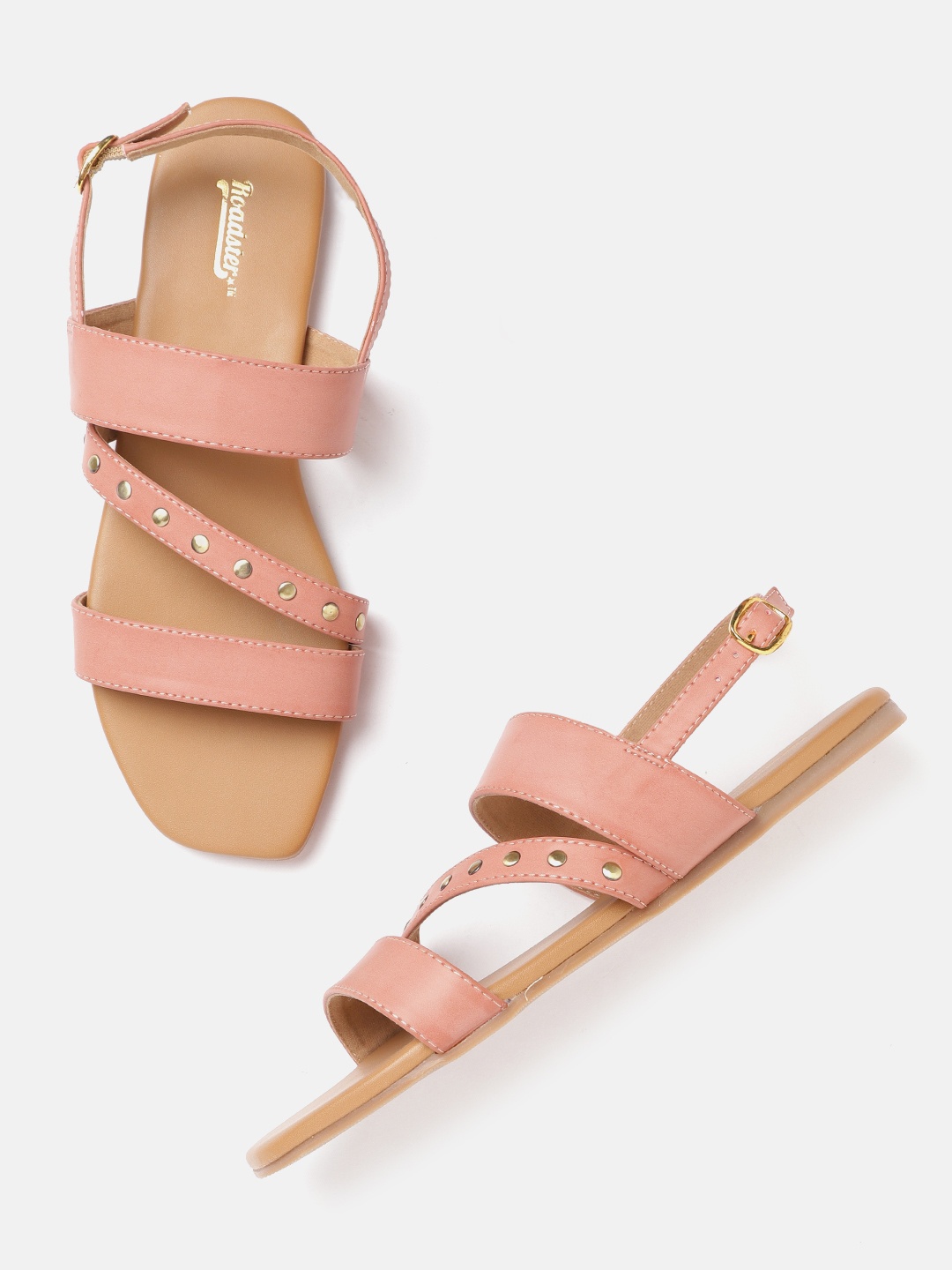 

Roadster Women Pink Open Toe Flats