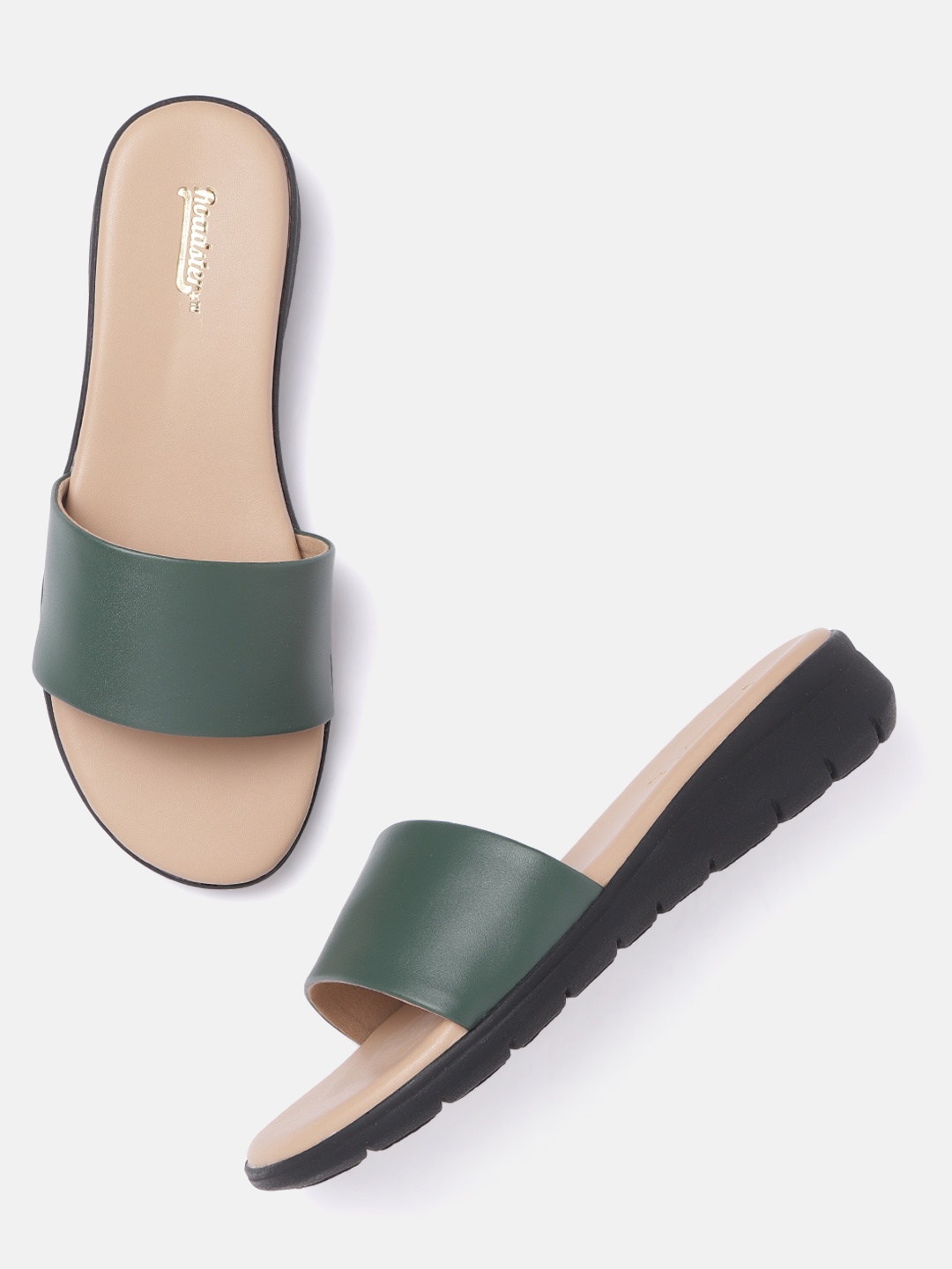 

Roadster Green Comfort Heels