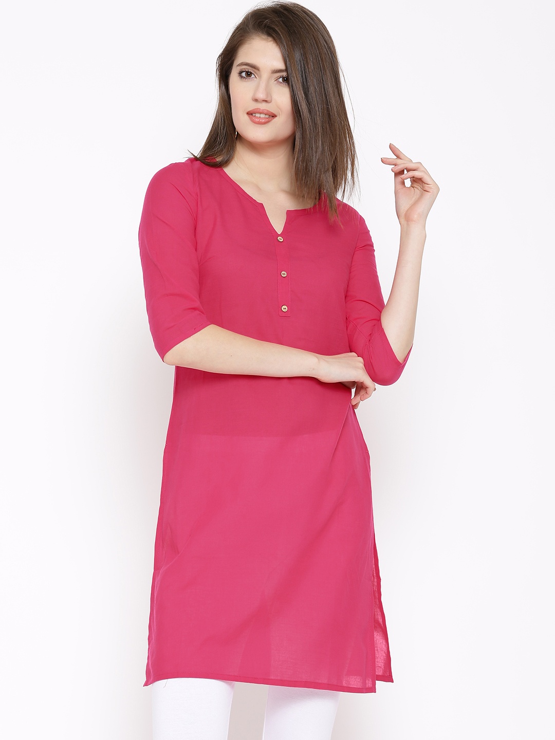 

AURELIA Women Pink Kurta