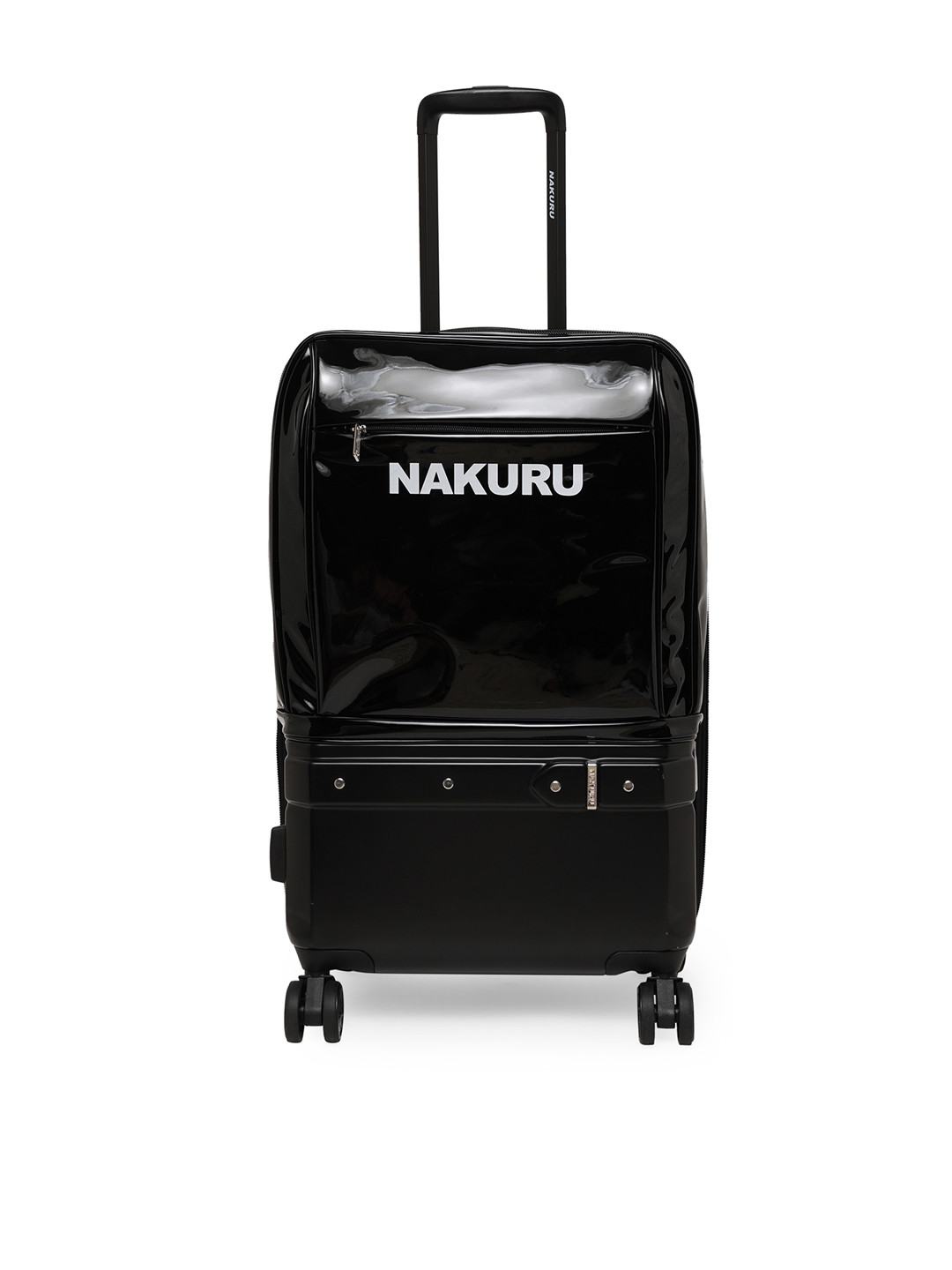 

NAKURU Voyager Hard-Sided 24" Medium Trolley Suitcase, Black