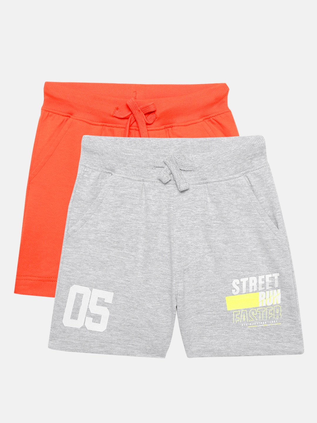 

Cherokee Boys Assorted Pack of 2 Pure Cotton Mid-Rise Shorts