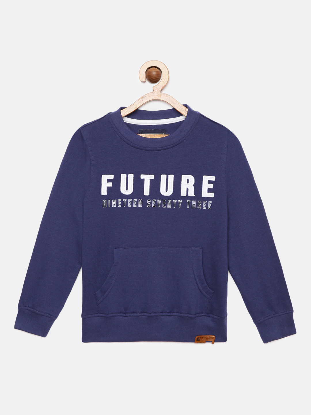 

Cherokee Boys Blue Printed Sweatshirt