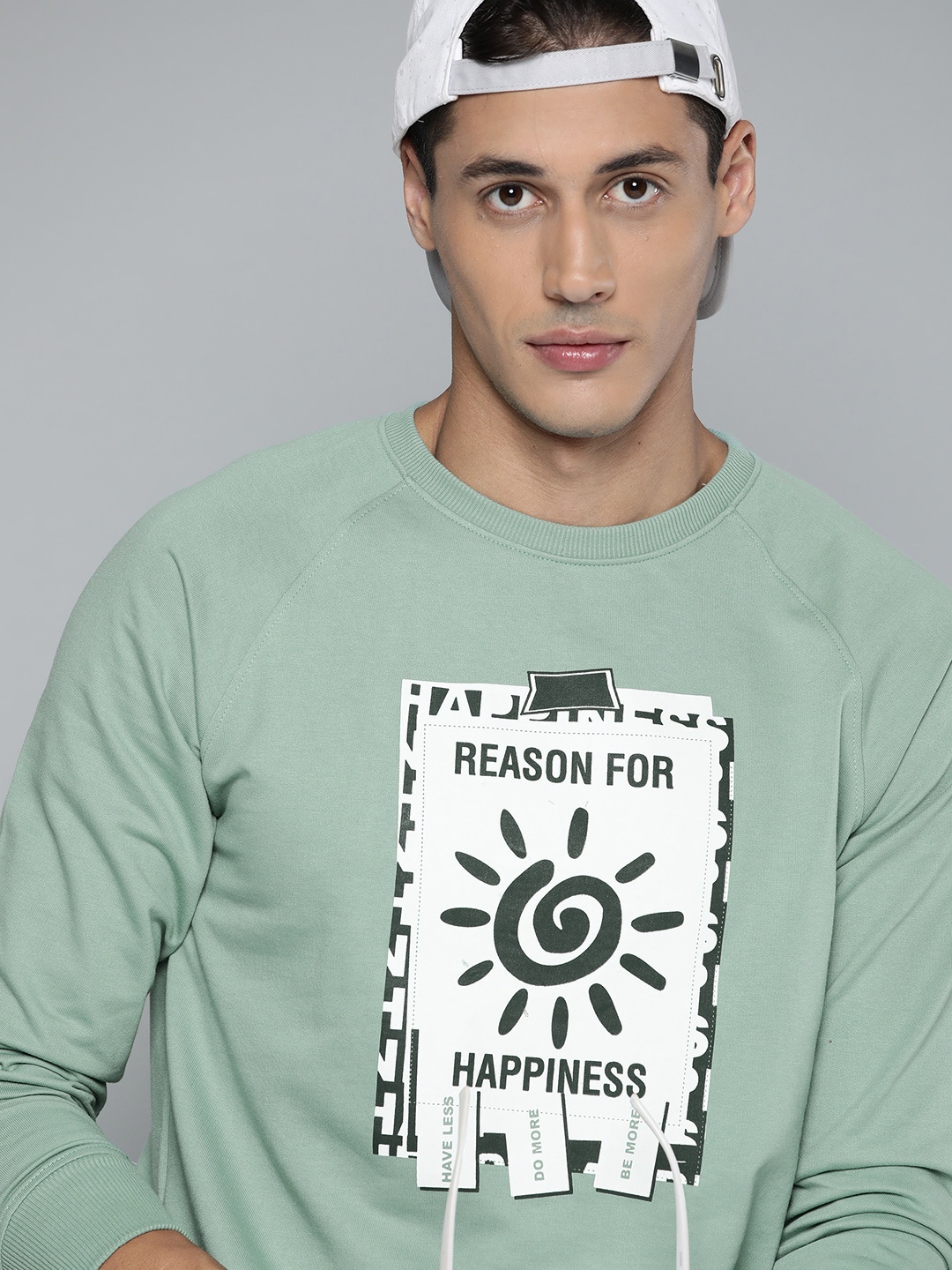 

Kook N Keech Men Green Printed Sweatshirt