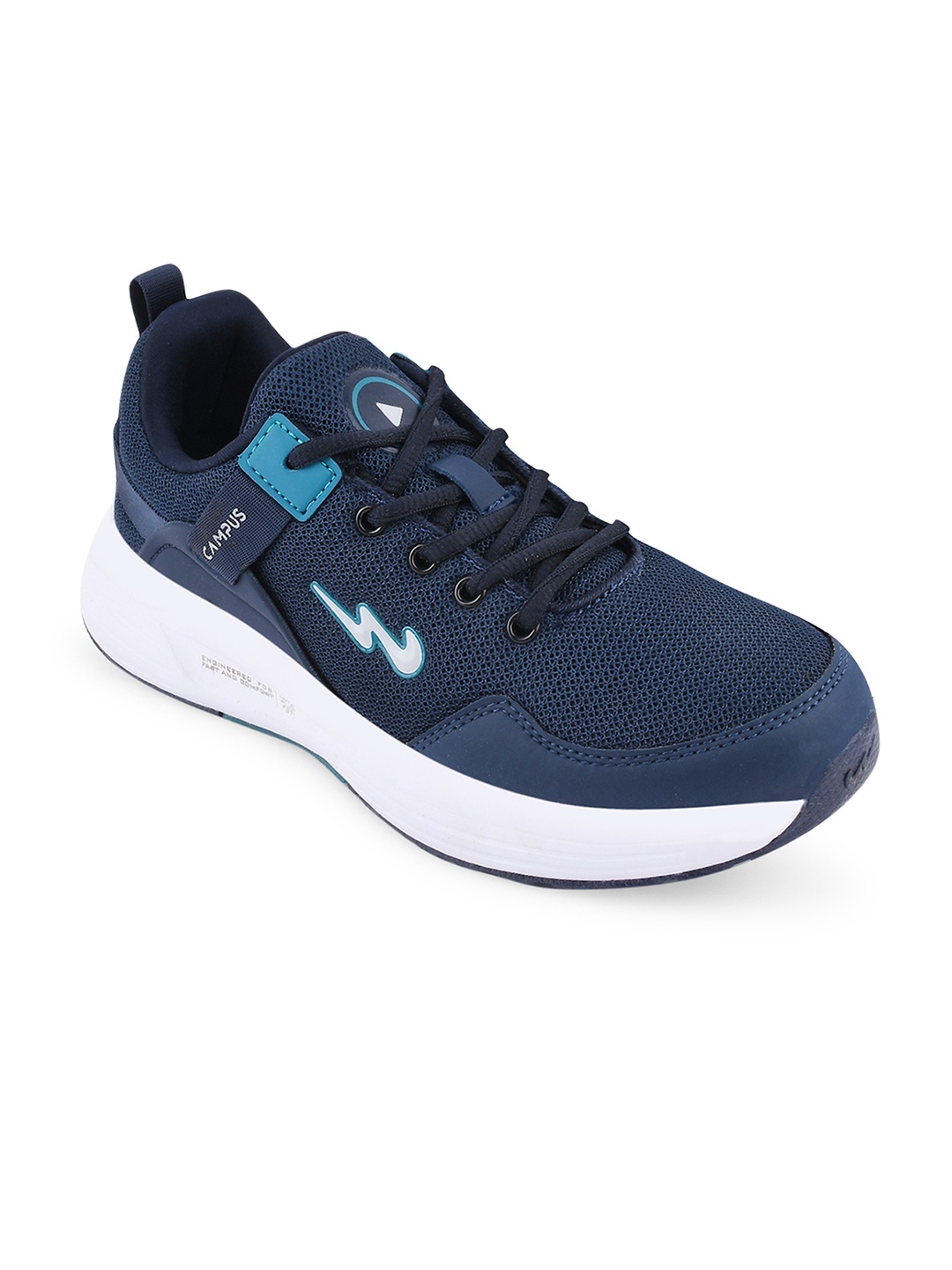 

Campus Men Navy Blue Mesh Running Marking Shoes