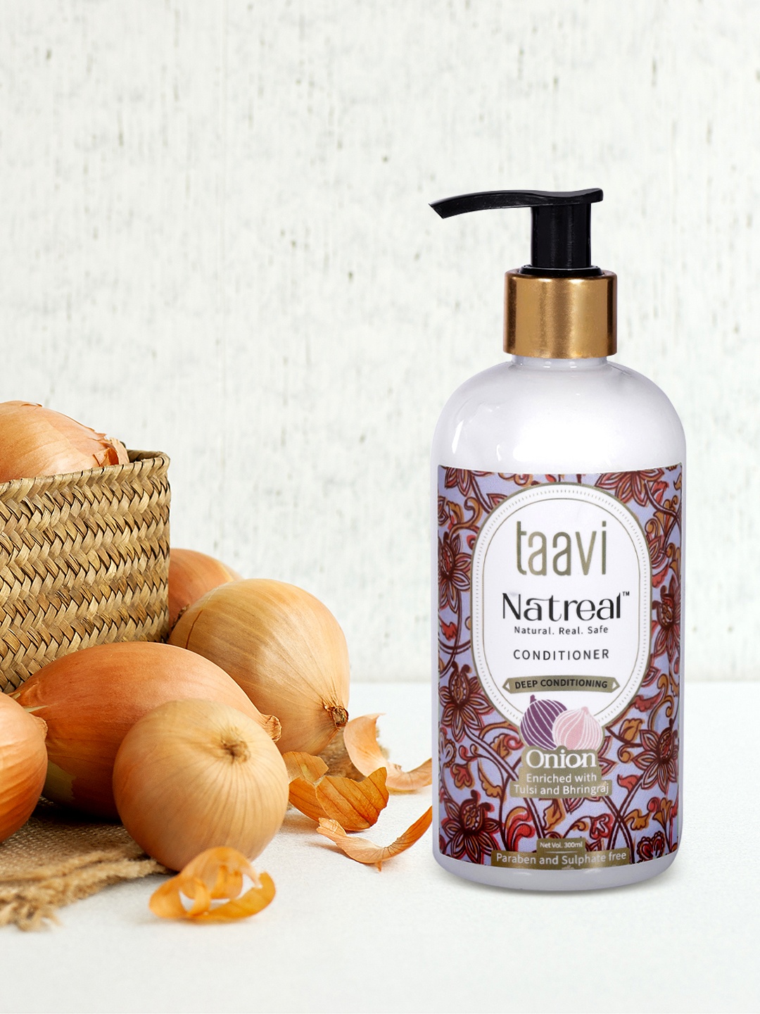 

Taavi Natreal Deep Conditioning Onion Conditioner 300 ml, White