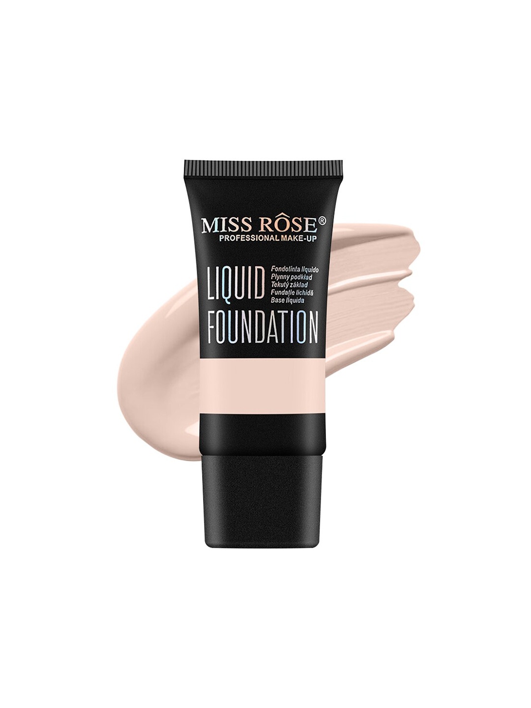 

MISS ROSE Matte Finish Liquid Foundation - Fair, Beige