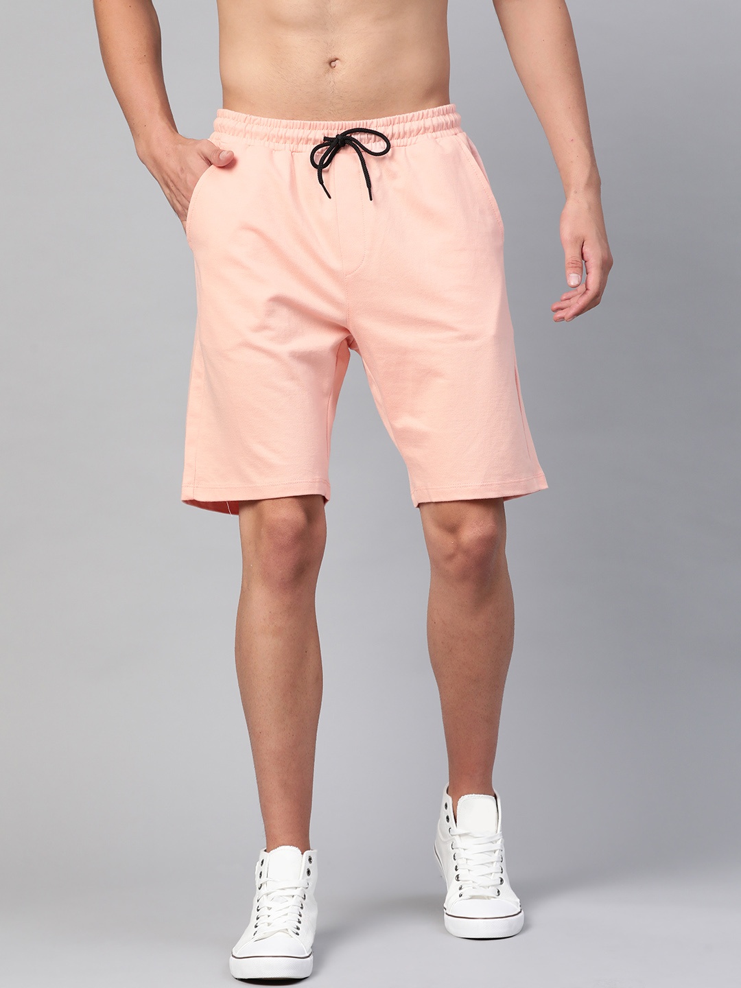 

Kook N Keech Men Pink Mid-Rise Regular Shorts