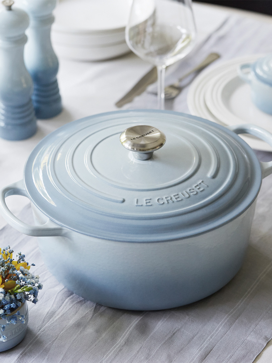

LE CREUSET Blue Evo Round Casserole
