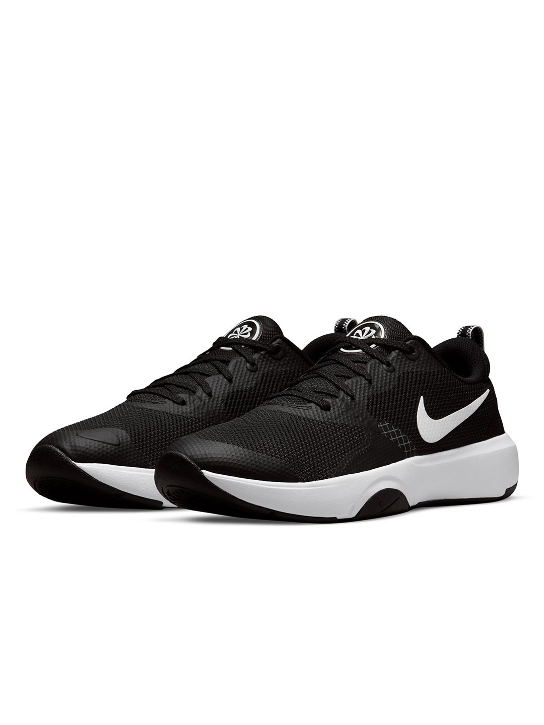 

Nike Men Black & White Solid City Rep Training Shoes