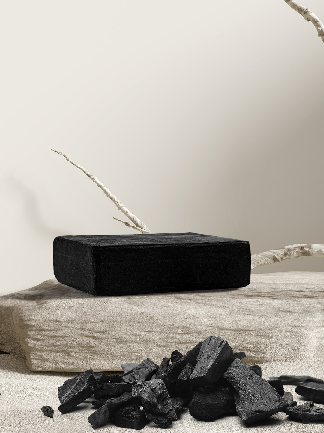 

TNW The Natural Wash Handmade Activated Charcoal Soap With Anti-pollution Effect(100gm), Black