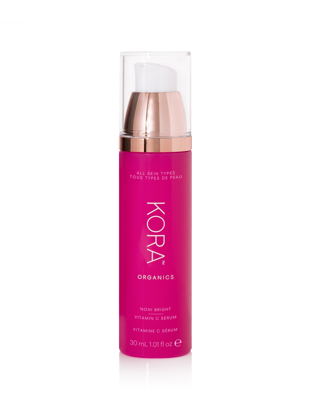 

Kora Organics Unisex Noni Bright Vitamin C Face Serum 30 ml, Pink