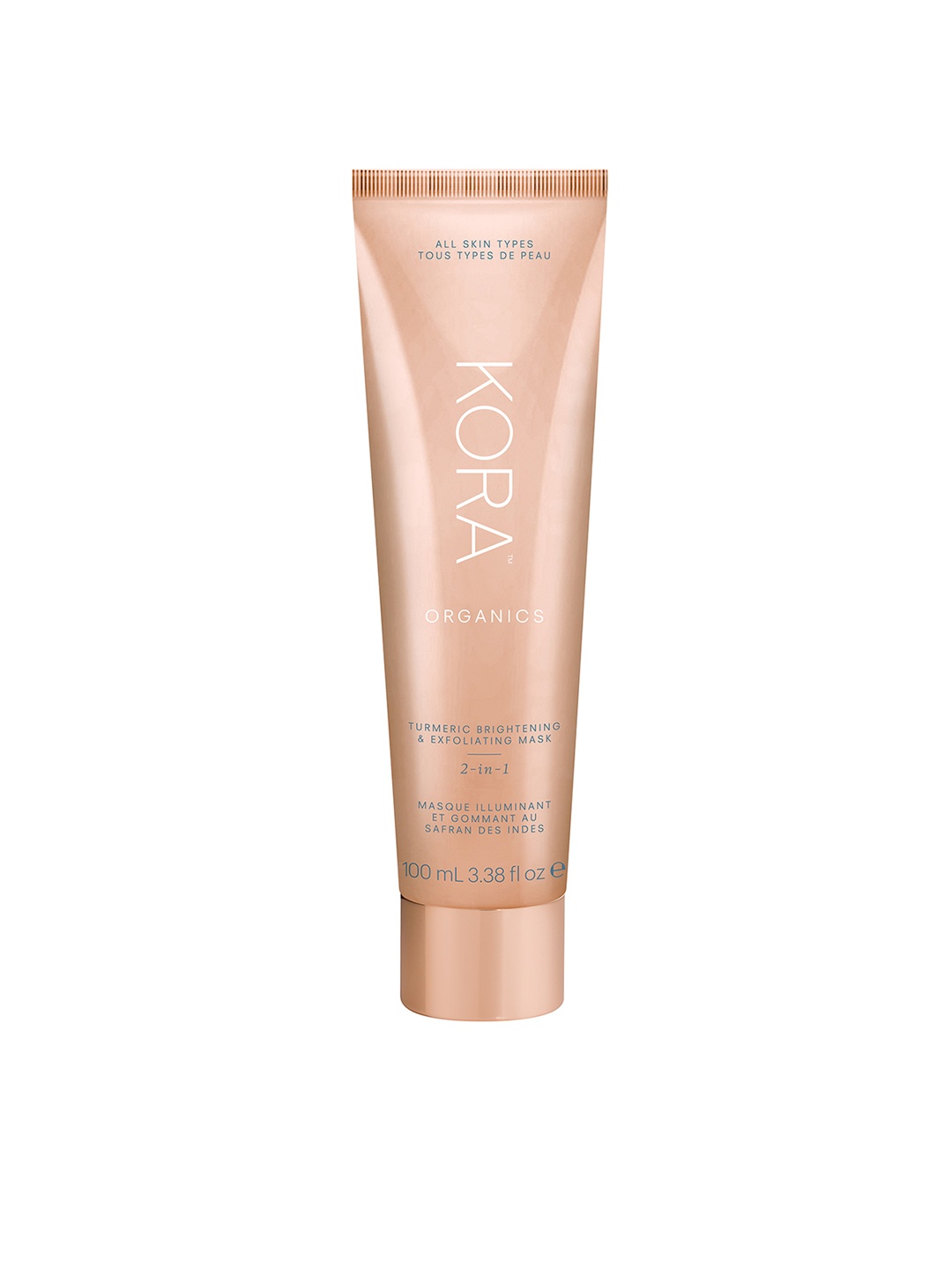 

Kora Organics Turmeric Brightening & Exfoliating Mask 2-IN-1 100 ml, Brown