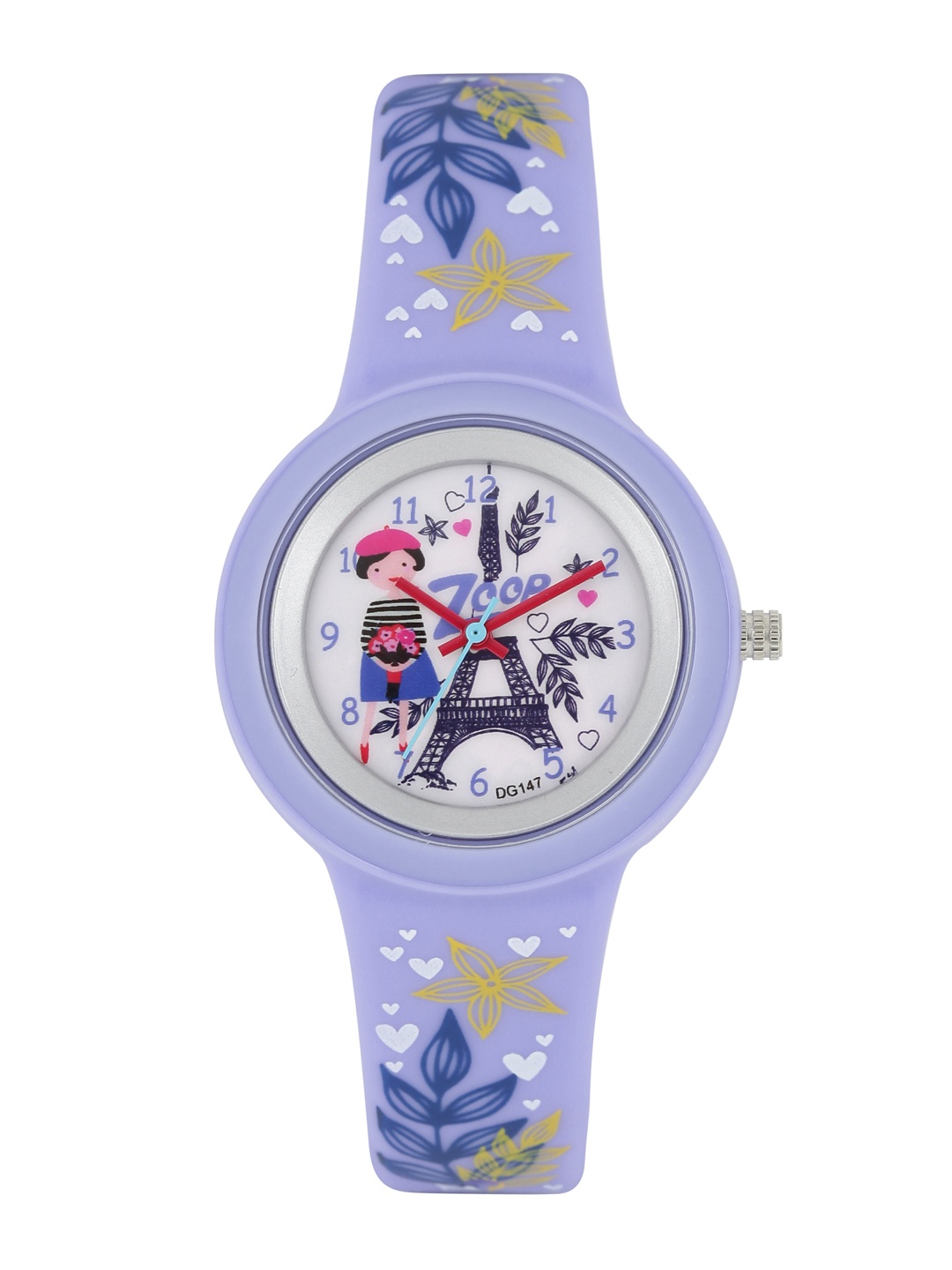 

ZOOP from TITAN by Titan Girls Off-White Printed Dial Watch 26006PP02