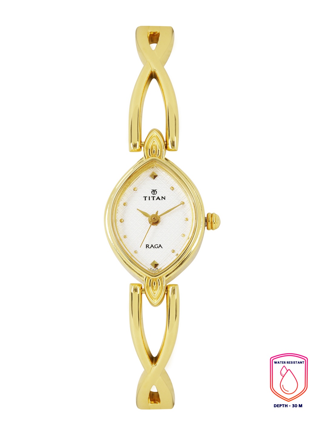 

Titan Raga Women Off-White Dial Watch NH2250YM07