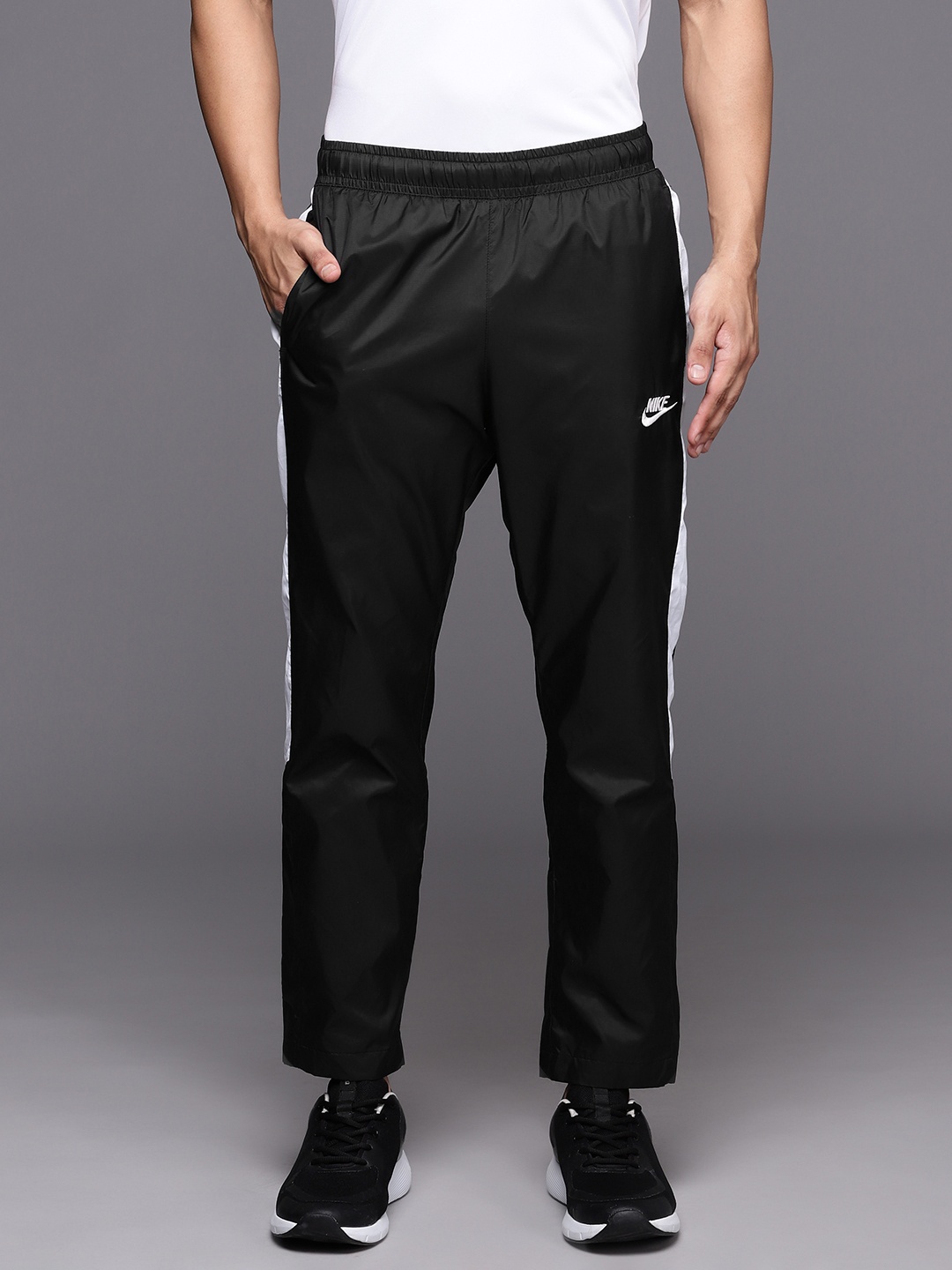 

Nike Men Air Poly-Knit Track Pants, Black