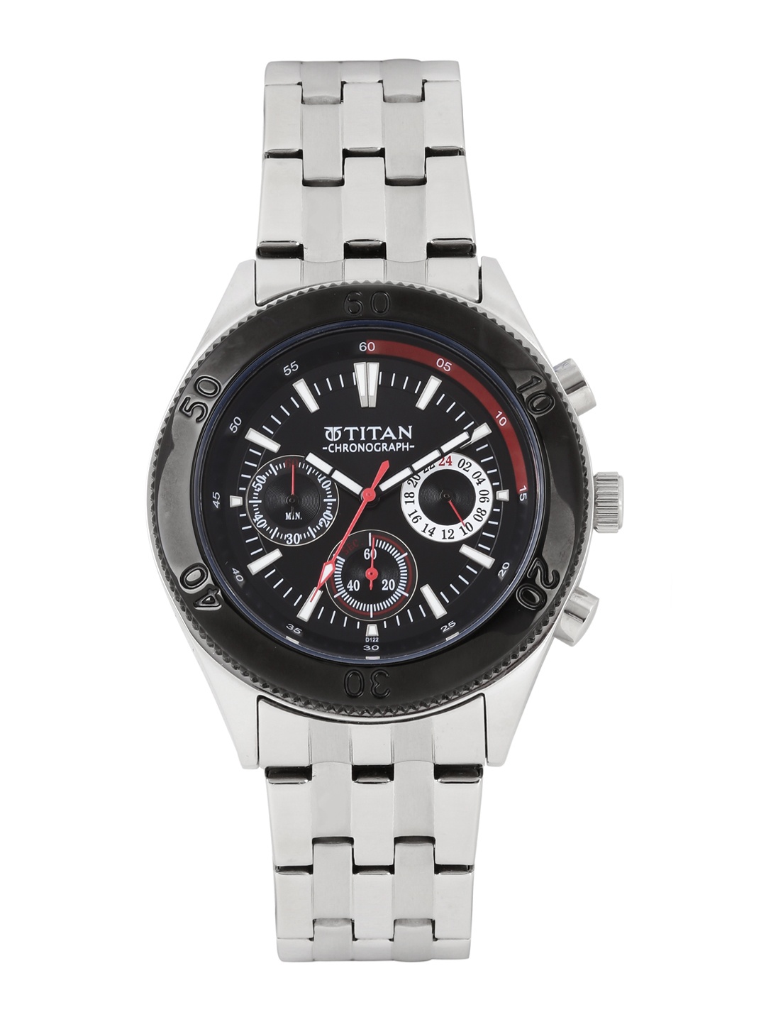 

Titan Octane Men Black Analogue watch NL9324KM01