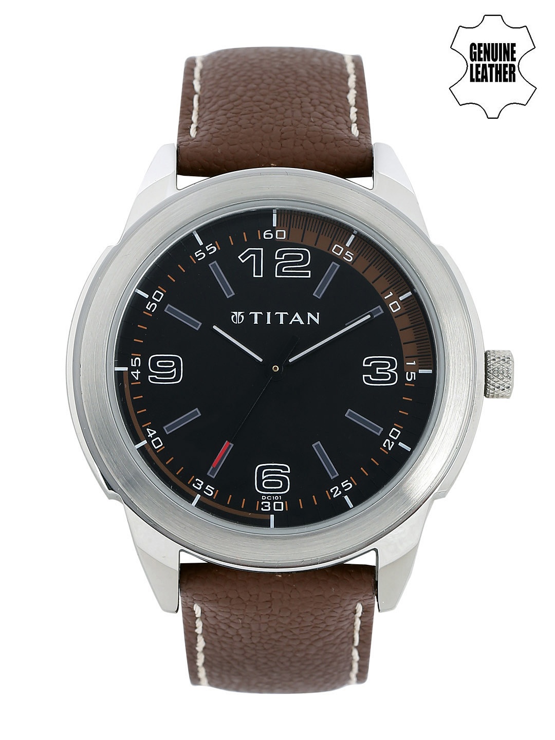 

Titan Men Brown Dial Watch NF1585SL03C