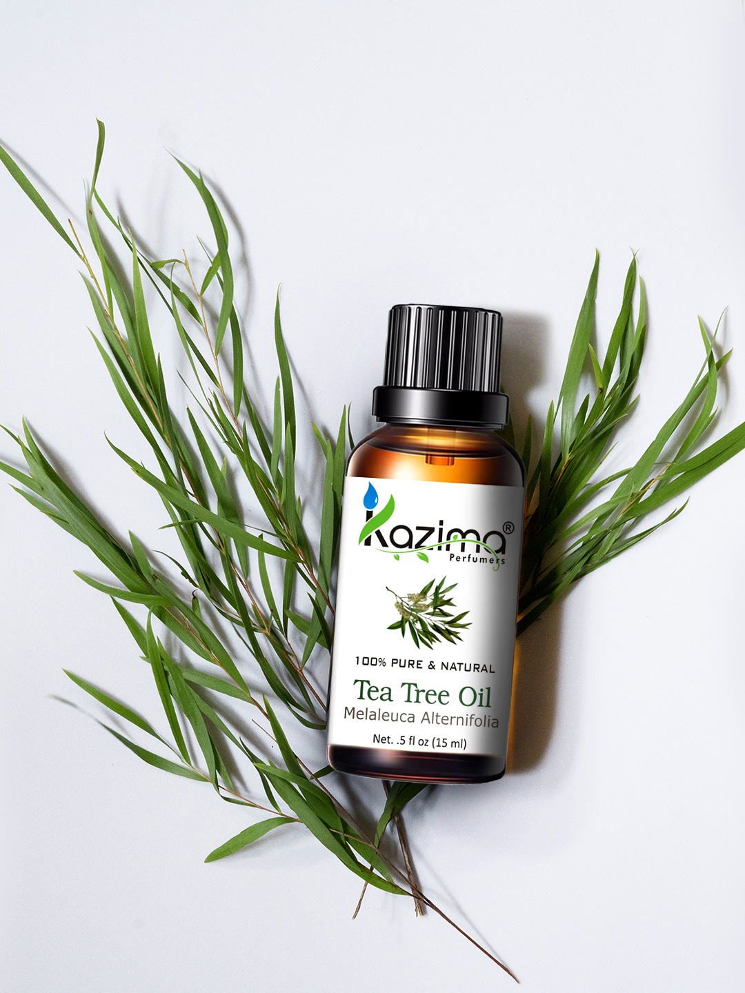 

KAZIMA Tea Tree Essential Oil 15 ml, Yellow