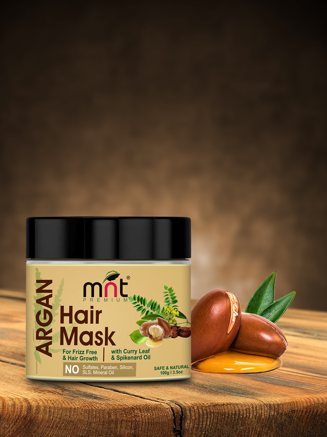 

MNT Argan Hair Mask 100g, White