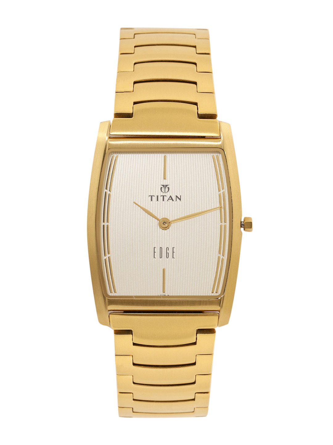 

Titan Men Edge Bracelet Style Analogue Watch NH1044YM02-Gold-1453752