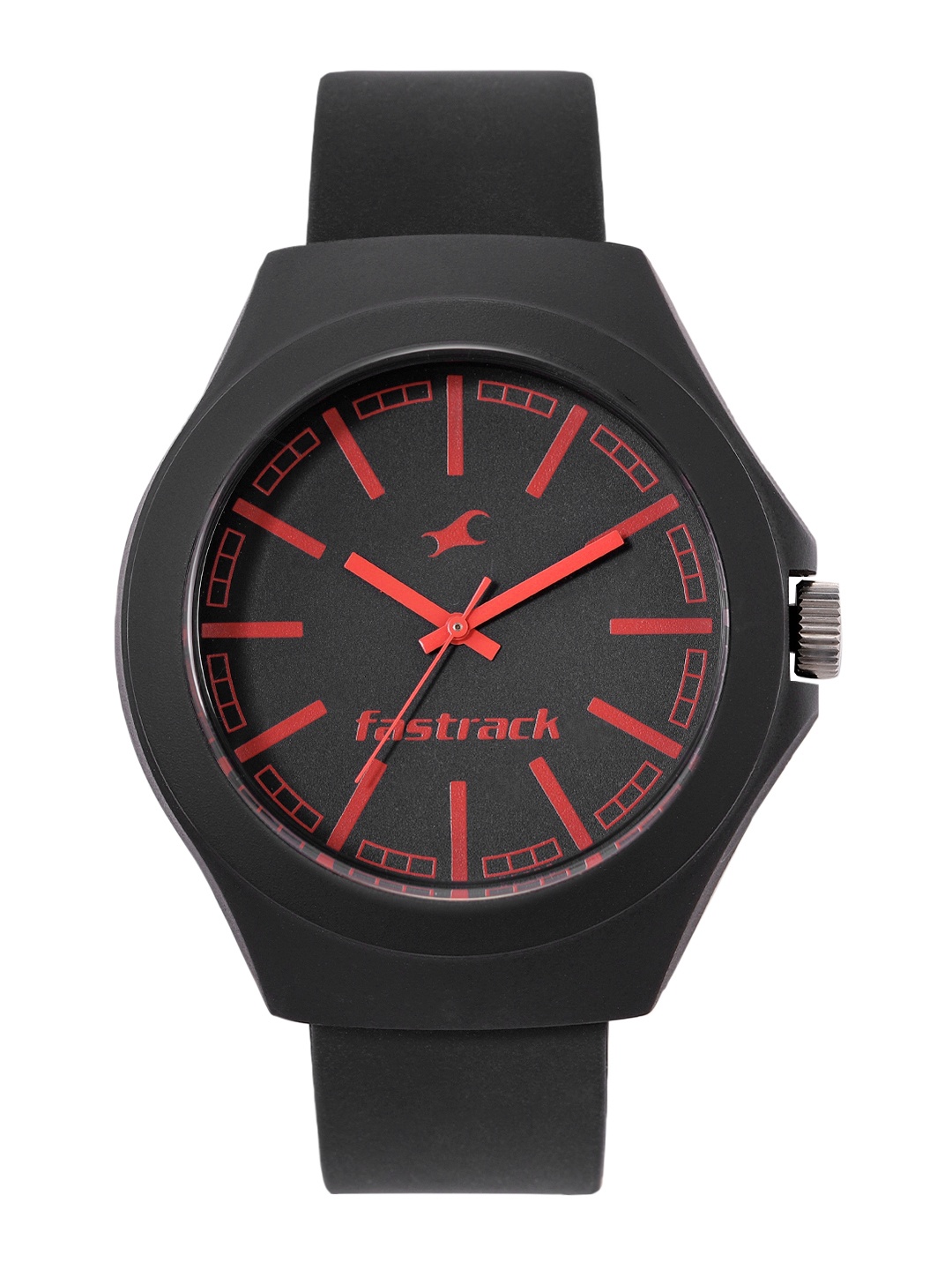 

Fastrack Unisex Dial & Straps Analogue Watch NG38004PP06CJ, Black