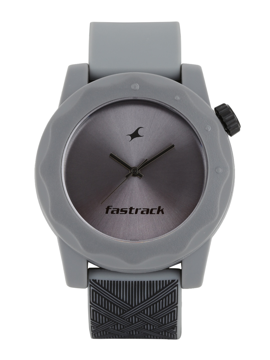 

Fastrack Unisex Gunmetal-Toned Dial Watch NG38022PP07J, Metallic