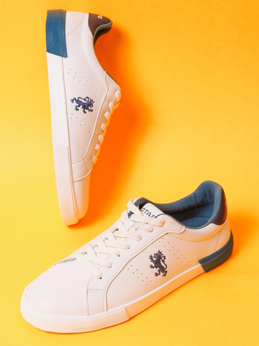 

Red Tape Women Off White Colourblocked Sneakers