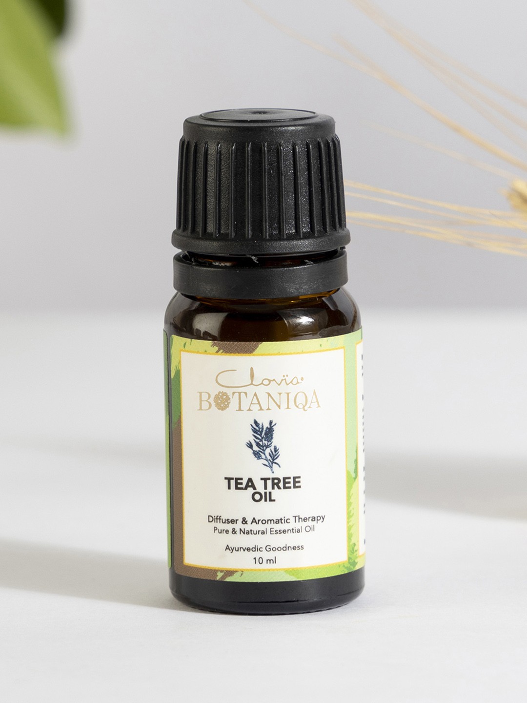 

Clovia Botaniqa Pure Tea Tree Essential Oil For Skin Hair & Diffusion - 10ml, Transparent