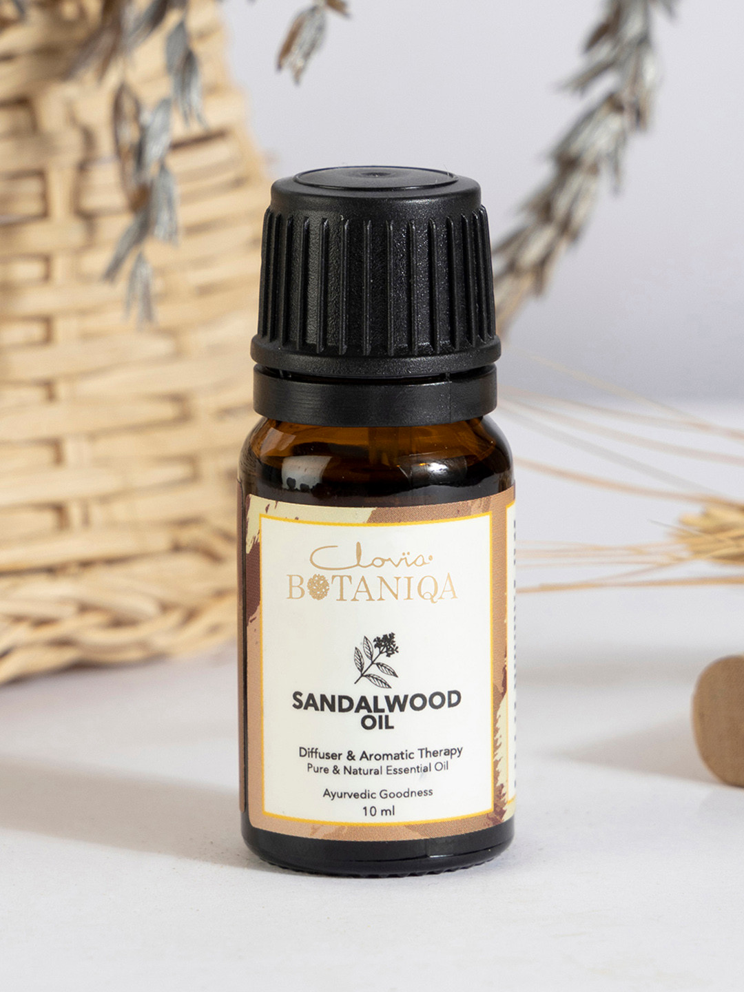 

Clovia Botaniqa Sandalwood Essential Oil For Skin Hair & Diffusion - 10ml, Transparent