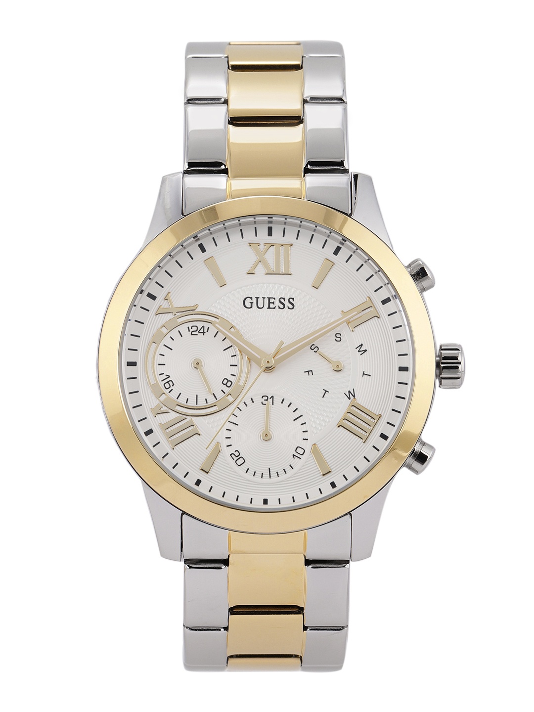 

GUESS Women White Analogue Watch W1070L8