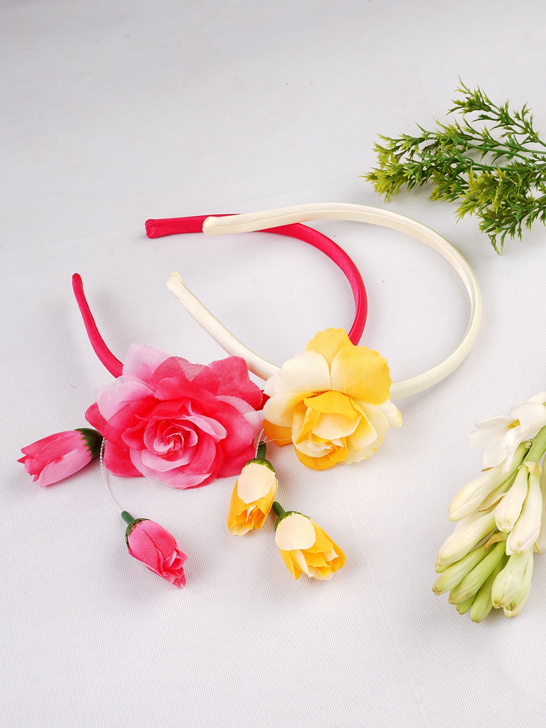 

LAIDA Set of 2 Floral Hairbands, Multi