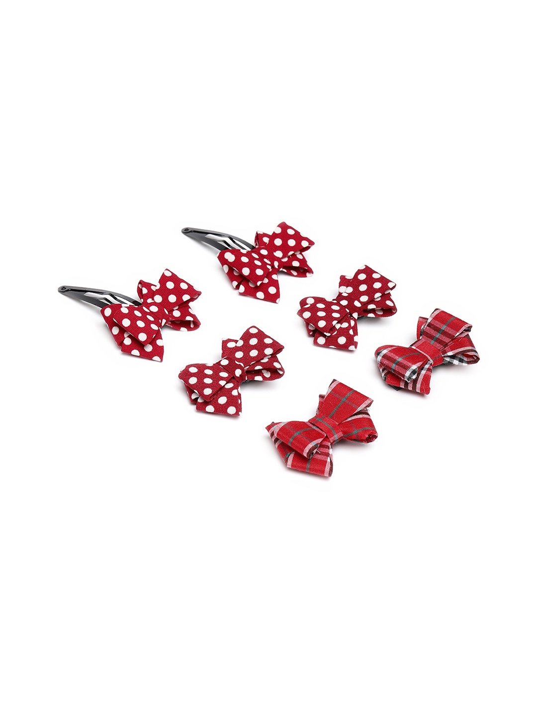 

Laida Set of 6 Baby Clips, Red