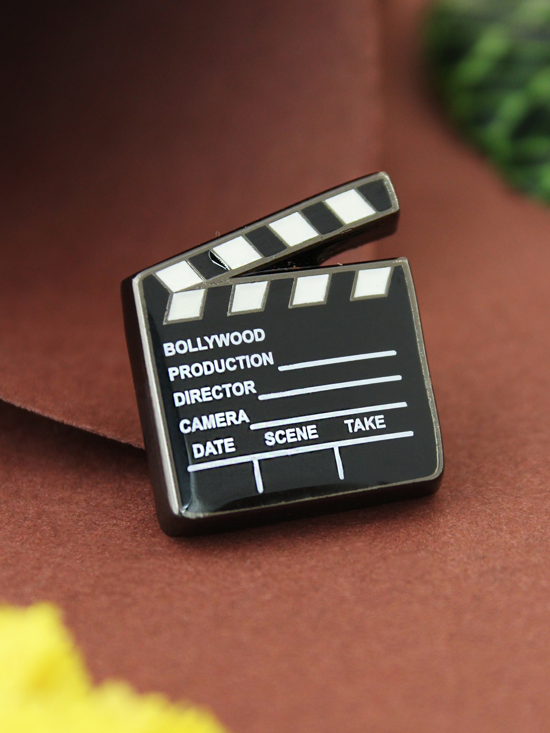 

PELUCHE Black Director's Cut Lapel Pin