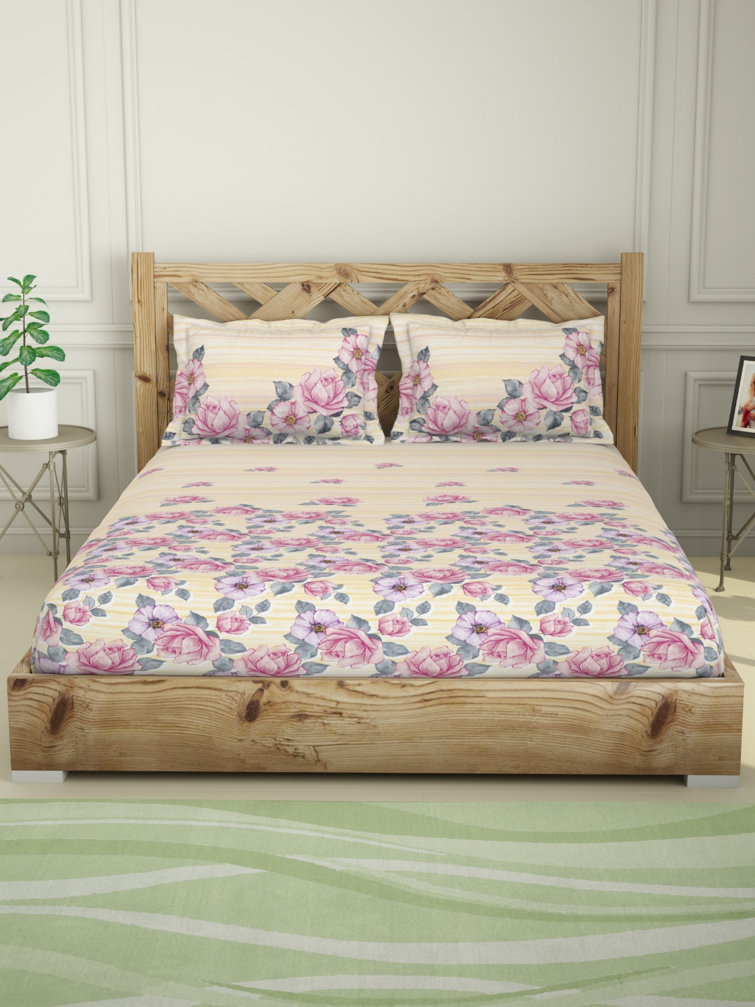

SPACES Unisex Rose Floral