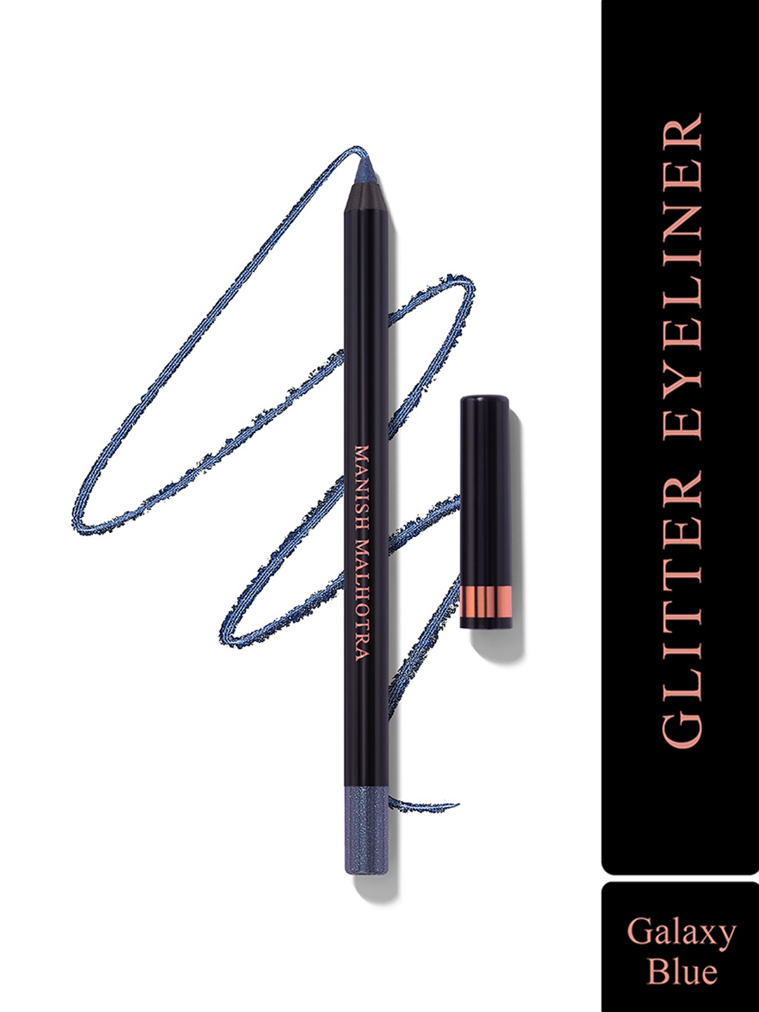 

Manish Malhotra Beauty By MyGlamm Glitter Eyeliner-Galaxy Blue-1.2g