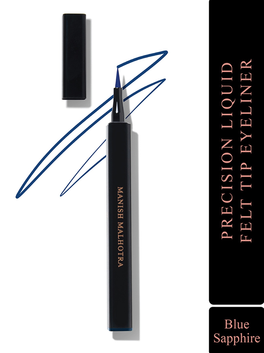 

MyGlamm Manish Malhotra Beauty Precision Liquid Eyeliner - Blue Sapphire