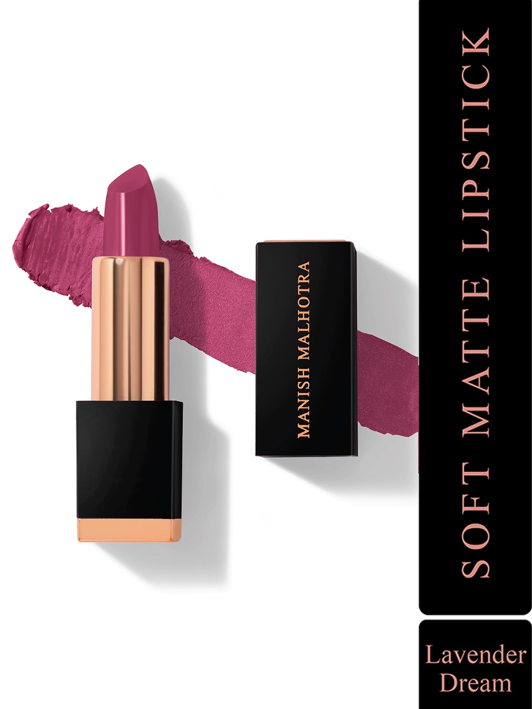 

MyGlamm Manish Malhotra Beauty Soft Matte Lipstick-Lavender Dream-4g, Purple