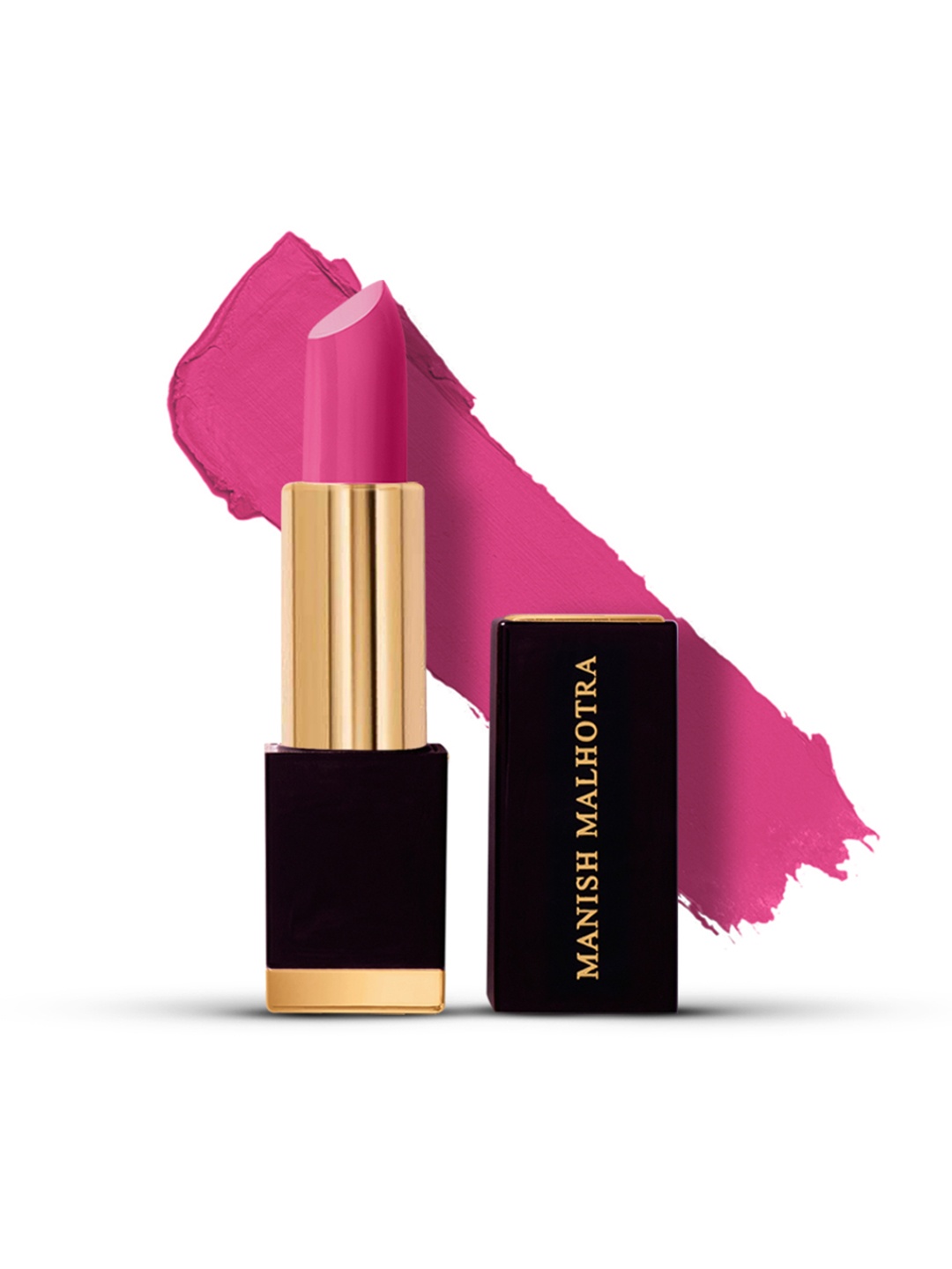 

MyGlamm Manish Malhotra Beauty Hi-Shine Lipstick-Fuchsia Fantasy-4g, Pink