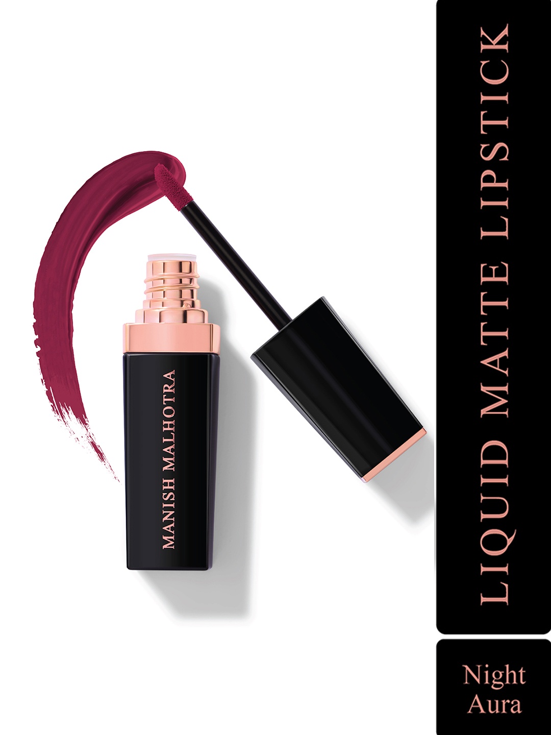 

MyGlamm Manish Malhotra Beauty Liquid Matte Lipstick-Night Aura-7g, Purple