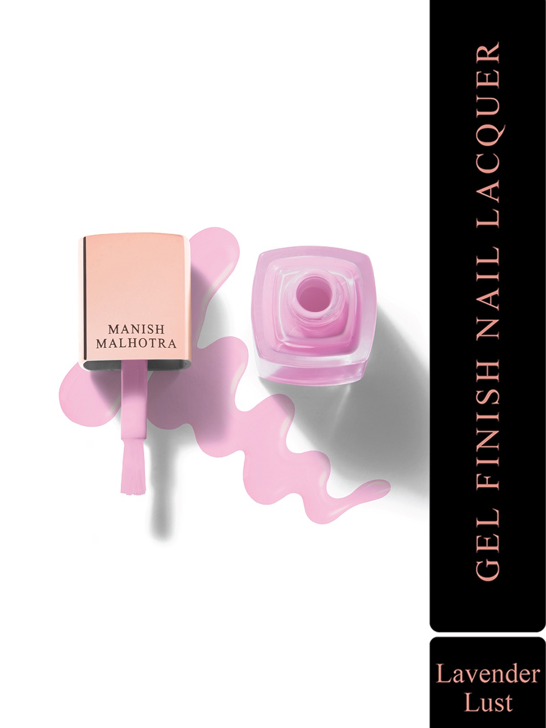 

Manish Malhotra Beauty By MyGlamm Gel Finish Nail Lacquer Pastel - Lavender Lust, Pink